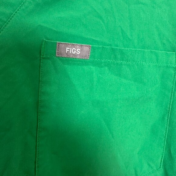 Figs Fionlite Size Small Catarina Top Zamora Jogger Safety Green Limited Edition - Picture 2 of 16